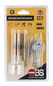 Цилиндровый механизм с вертушкой 164 OBS SCE/80 (30+10+40) mm латунь 5 кл. new